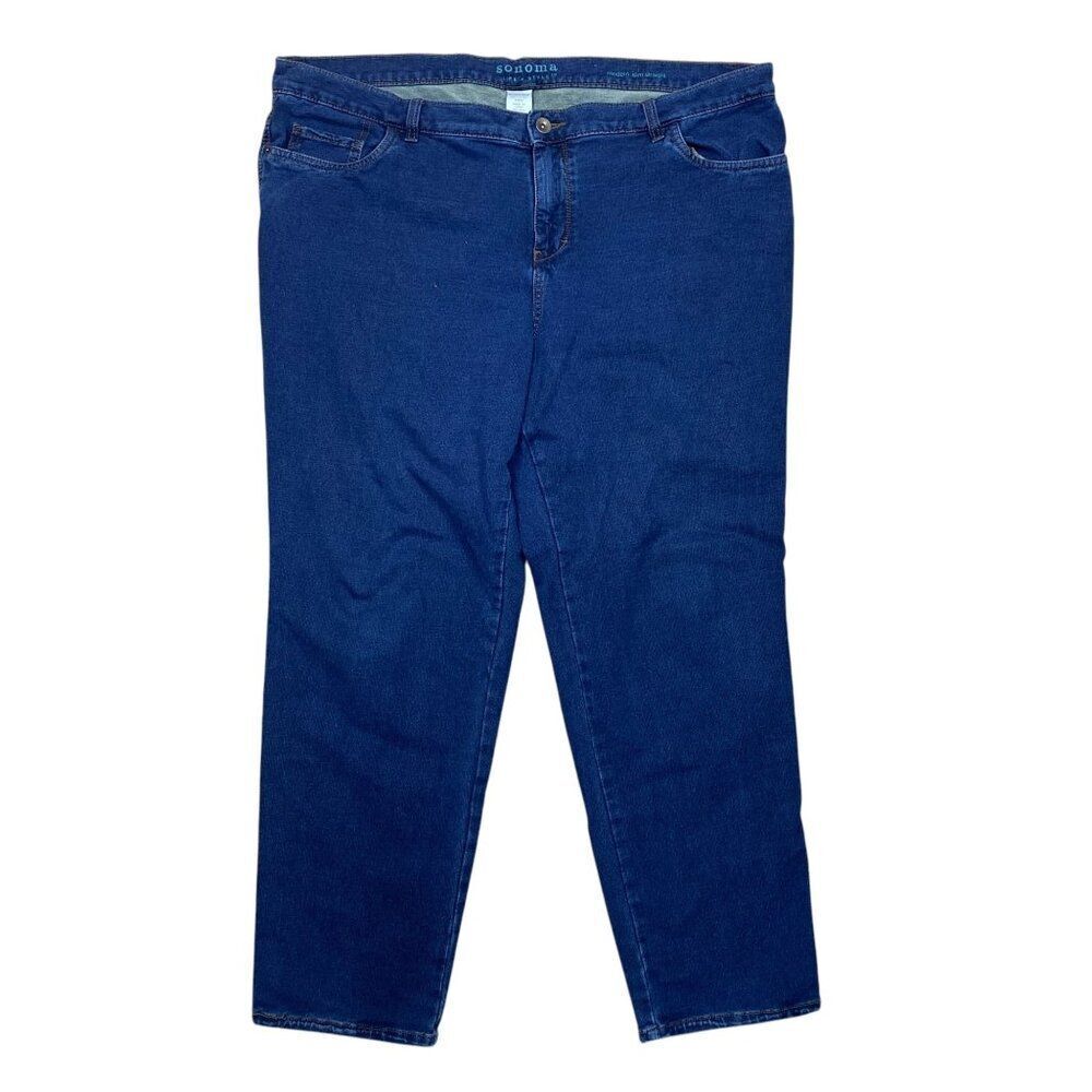 Sonoma Modern Slim Straight Jeans Size 18W